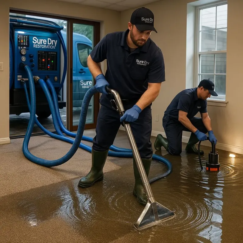 Water Extraction and Removal process in Vails Gate, NY